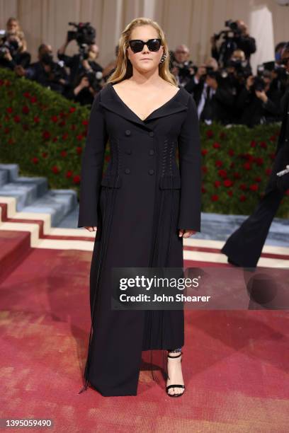 Amy Schumer attends The 2022 Met Gala Celebrating "In America: An Anthology of Fashion" at The Metropolitan Museum of Art on May 02, 2022 in New York...