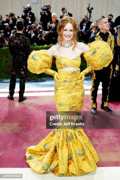 Madelaine Petsch attends The 2022 Met Gala Celebrating "In America: An Anthology of Fashion" at The Metropolitan Museum of Art on May 02, 2022 in New...