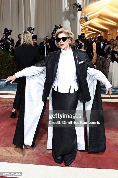 Christine Baranski attends The 2022 Met Gala Celebrating "In America: An Anthology of Fashion" at The Metropolitan Museum of Art on May 02, 2022 in...