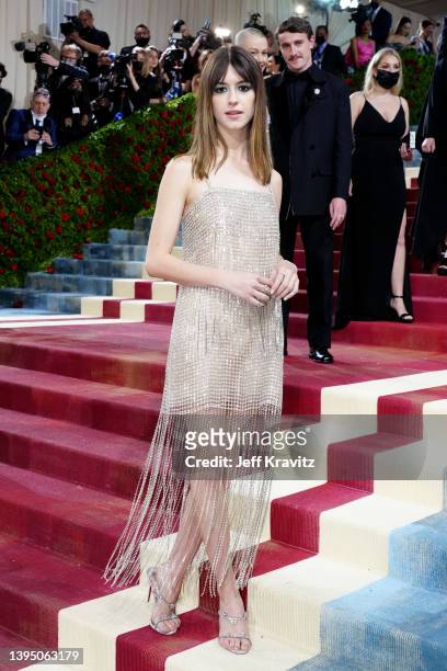 Daisy Edgar-Jones attends The 2022 Met Gala Celebrating "In America: An Anthology of Fashion" at The Metropolitan Museum of Art on May 02, 2022 in...