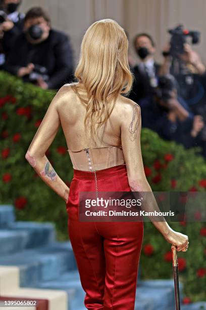 Cara Delevingne attends The 2022 Met Gala Celebrating "In America: An Anthology of Fashion" at The Metropolitan Museum of Art on May 02, 2022 in New...