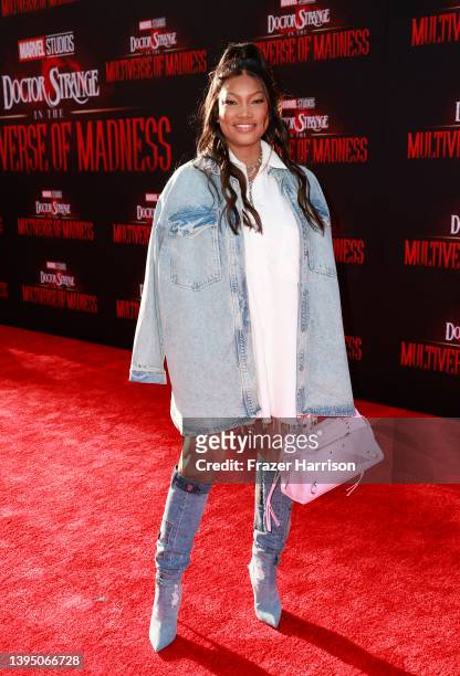 Garcelle Beauvais attends Marvel Studios' "Doctor Strange In The Multiverse Of Madness" premiere at Dolby Theatre on May 02, 2022 in Hollywood,...