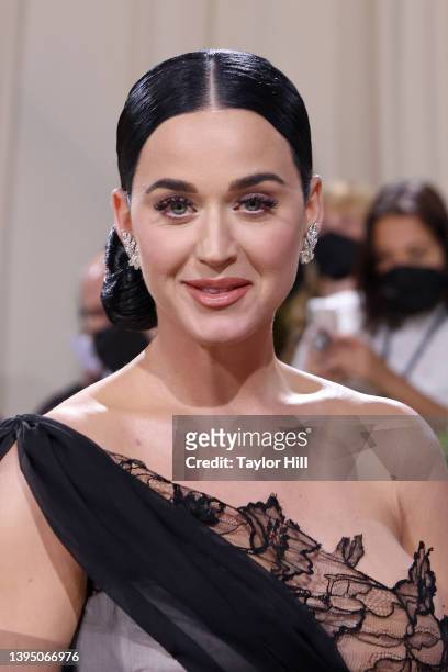 Katy Perry attends "In America: An Anthology of Fashion," the 2022 Costume Institute Benefit at The Metropolitan Museum of Art on May 02, 2022 in New...