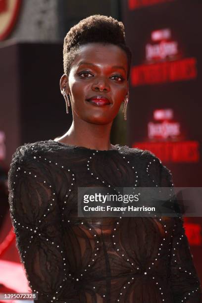 Sheila Atim attends Marvel Studios' "Doctor Strange In The Multiverse Of Madness" premiere at Dolby Theatre on May 02, 2022 in Hollywood, California.