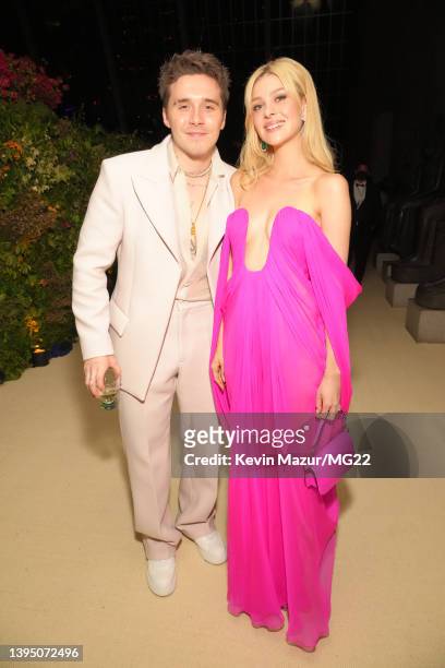 Brooklyn Beckham and Nicola Peltz Beckham attendsThe 2022 Met Gala Celebrating "In America: An Anthology of Fashion" at The Metropolitan Museum of...