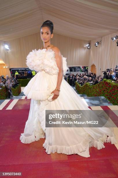 Ramla Ali arrives at The 2022 Met Gala Celebrating "In America: An Anthology of Fashion" at The Metropolitan Museum of Art on May 02, 2022 in New...