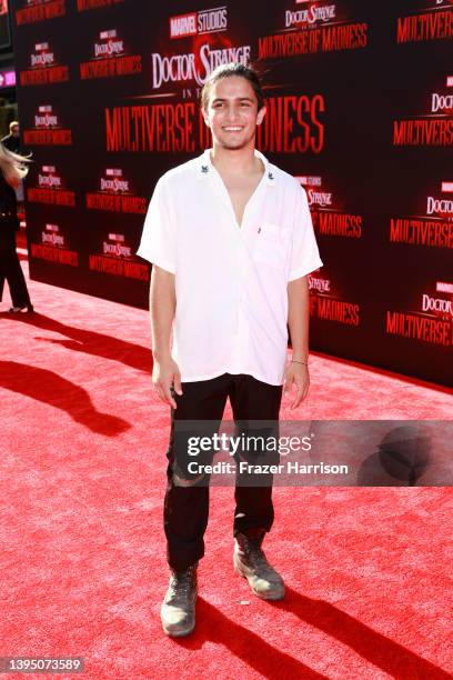 Aramis Knight attends Marvel Studios' "Doctor Strange In The Multiverse Of Madness" premiere at Dolby Theatre on May 02, 2022 in Hollywood,...