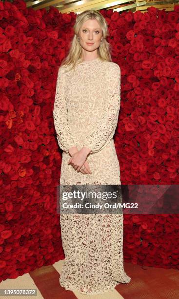 Elizabeth Debicki attends The 2022 Met Gala Celebrating "In America: An Anthology of Fashion" at The Metropolitan Museum of Art on May 02, 2022 in...