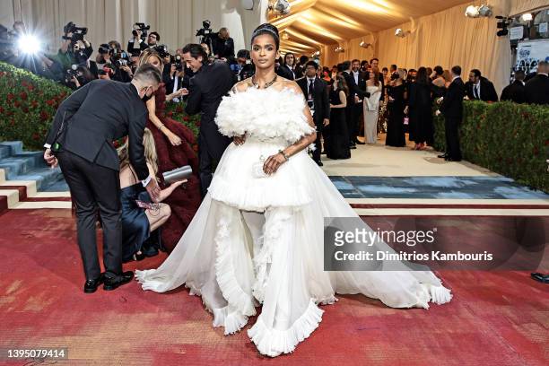 Ramla Ali attends The 2022 Met Gala Celebrating "In America: An Anthology of Fashion" at The Metropolitan Museum of Art on May 02, 2022 in New York...