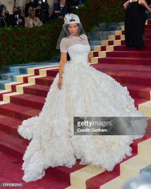 Kylie Jenner attends The 2022 Met Gala Celebrating "In America: An Anthology of Fashion" at The Metropolitan Museum of Art on May 02, 2022 in New...