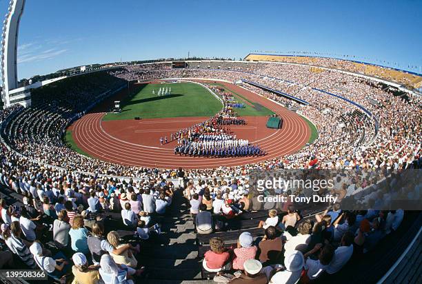 The IAAF World Championships in Athletics in Helsinki, 1983.