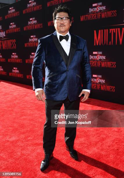 Benedict Wong attends Marvel Studios "Doctor Strange In The Multiverse Of Madness" Premiere at El Capitan Theatre on May 02, 2022 in Los Angeles,...