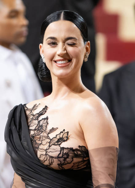 Singer-songwriter Katy Perry is seen arriving at The 2022 Met Gala Celebrating "In America: An Anthology of Fashion" at The Metropolitan Museum of...