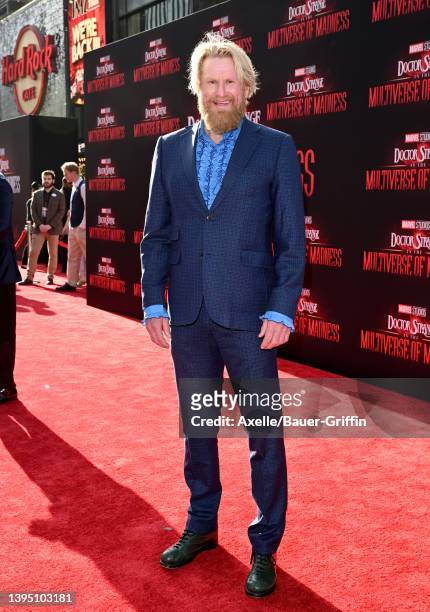 Rune Temte attends Marvel Studios "Doctor Strange in the Multiverse of Madness" Premiere at El Capitan Theatre on May 02, 2022 in Los Angeles,...