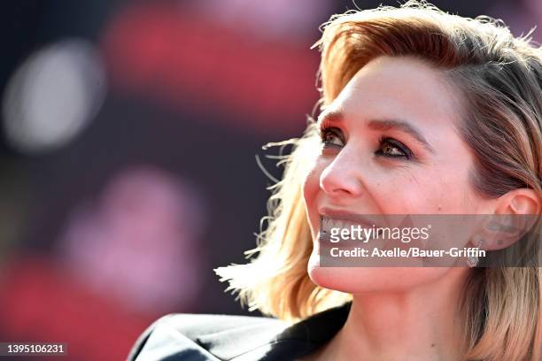 Elizabeth Olsen attends Marvel Studios "Doctor Strange in the Multiverse of Madness" Premiere at El Capitan Theatre on May 02, 2022 in Los Angeles,...
