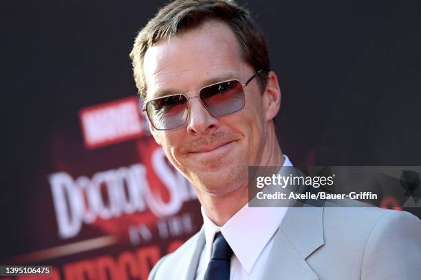 Benedict Cumberbatch attends Marvel Studios "Doctor Strange in the Multiverse of Madness" Premiere at El Capitan Theatre on May 02, 2022 in Los...