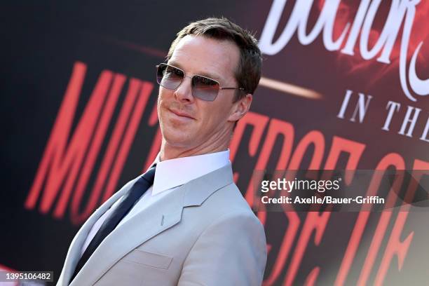 Benedict Cumberbatch attends Marvel Studios "Doctor Strange in the Multiverse of Madness" Premiere at El Capitan Theatre on May 02, 2022 in Los...