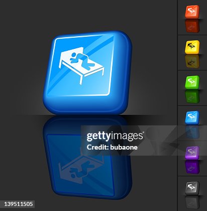Sleep 3D button design Sleep 3D button design