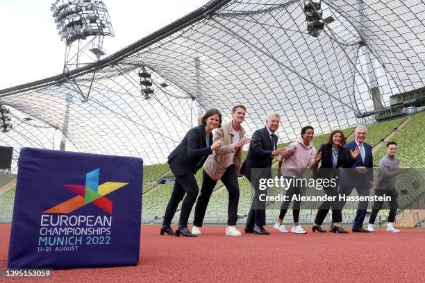 Juliane Seifert, Bavarian State Secretary at the Federal Ministry of the Interior and Home Affairs, para athlete Marc Lembeck, Lord Mayor of Munich...