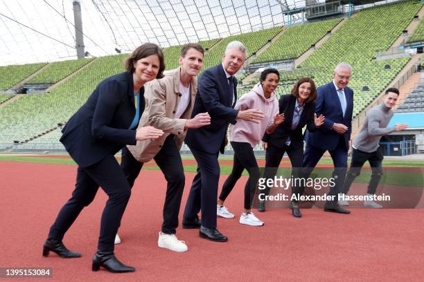 Juliane Seifert, Bavarian State Secretary at the Federal Ministry of the Interior and Home Affairs, para athlete Marc Lembeck, Lord Mayor of Munich...