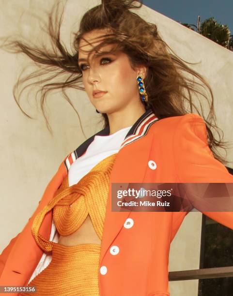 Actress Emma Fuhrmann is photographed for C'est Prune Magazine on July 26, 2019 in Los Angeles, California.