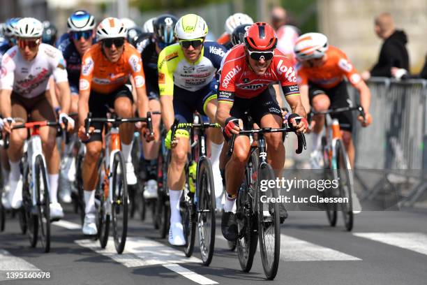 Philippe Gilbert of Belgium and Team Lotto Soudal competes during the 66th 4 Jours De Dunkerque - Grand Prix Des Hauts De France 2022 - Stage 1 a...