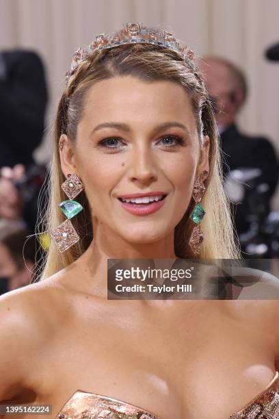 Blake Lively attends "In America: An Anthology of Fashion," the 2022 Costume Institute Benefit at The Metropolitan Museum of Art on May 02, 2022 in...