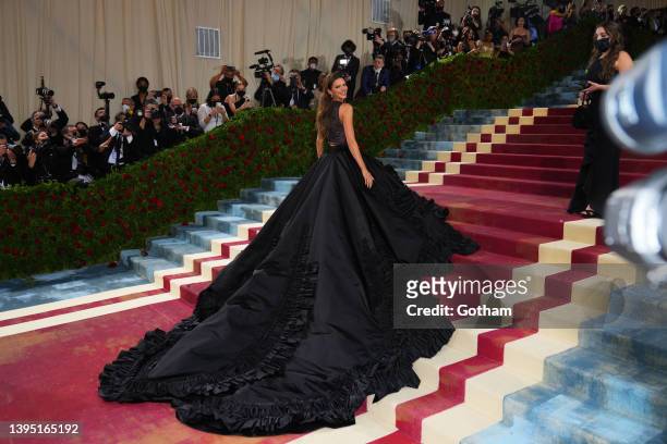 Kendall Jenner attends The 2022 Met Gala Celebrating "In America: An Anthology of Fashion" at The Metropolitan Museum of Art on May 2, 2022 in New...