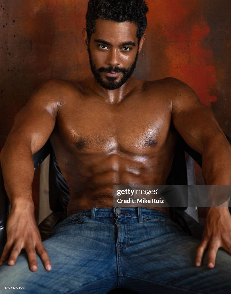 Actor Nick Sagar is photographed for Photobook Magazine on May 3