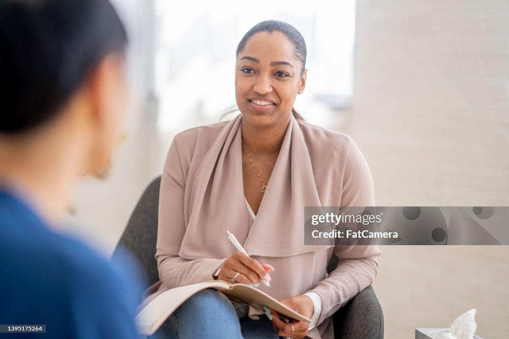 Young Man in a Therapy Session