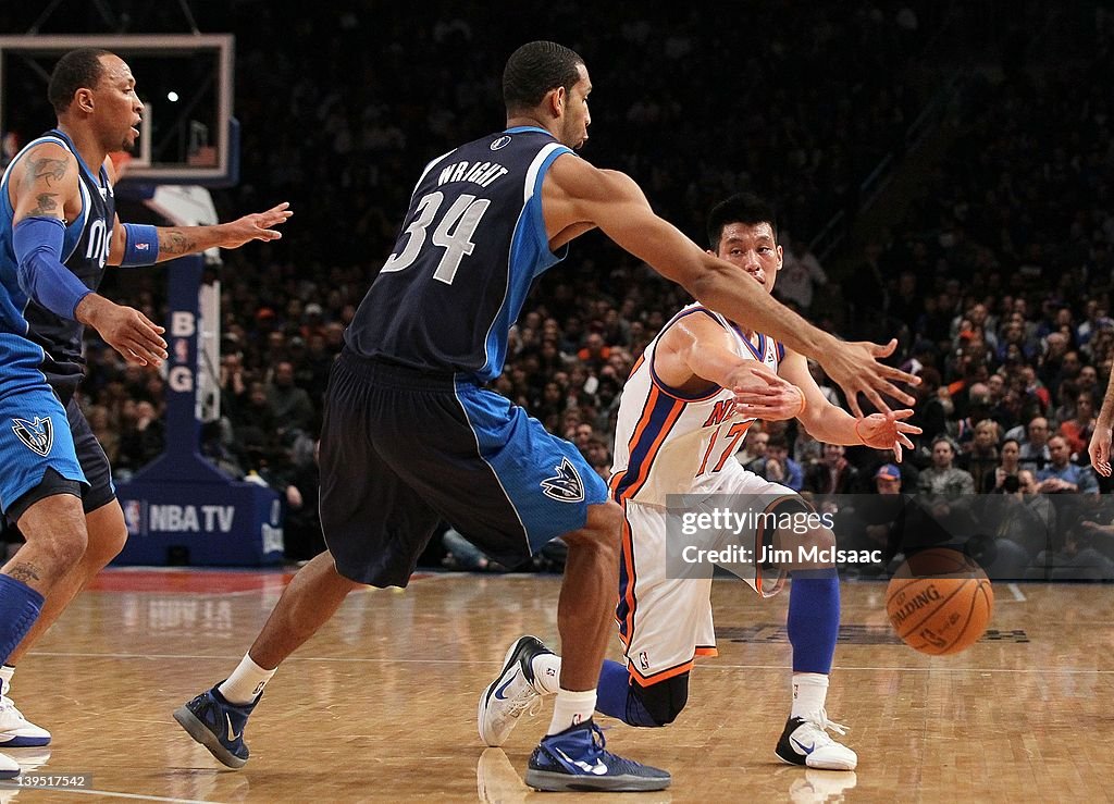 Dallas Mavericks v New York Knicks