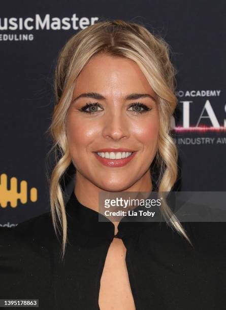 Gemma Atkinson attends the Audio & Radio Industry Awards at the Adelphi Theatre on May 3, 2022 in London, England.