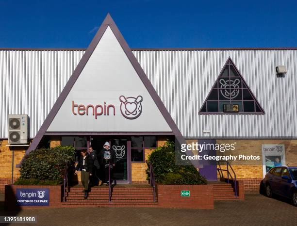 TenPin ten pin Bowling, Martlesham Heath, Suffolk, England, UK - TenPin Ipswich branch.