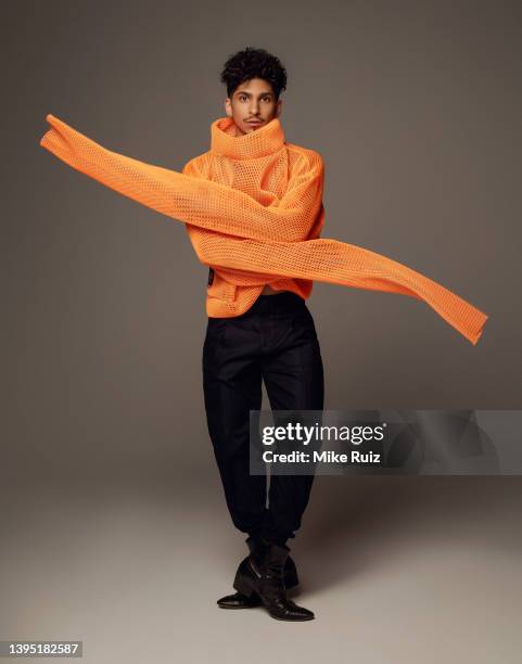 Actor Angel Bismark Curiel is photographed for EMMY Magazine on February 5, 2019 in New York City. PUBLISHED IMAGE.