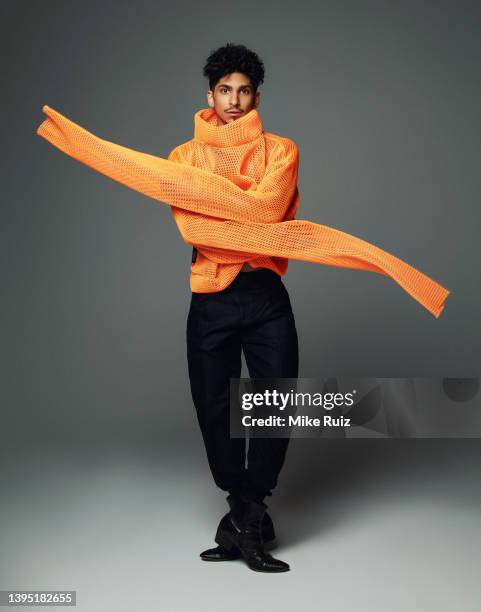 Actor Angel Bismark Curiel is photographed for EMMY Magazine on February 5, 2019 in New York City.