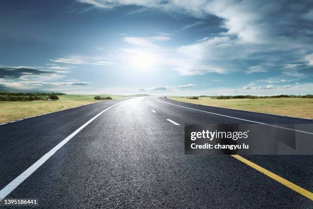 highway;express way - city lights reflected on buildings speed stock pictures, royalty-free photos & images