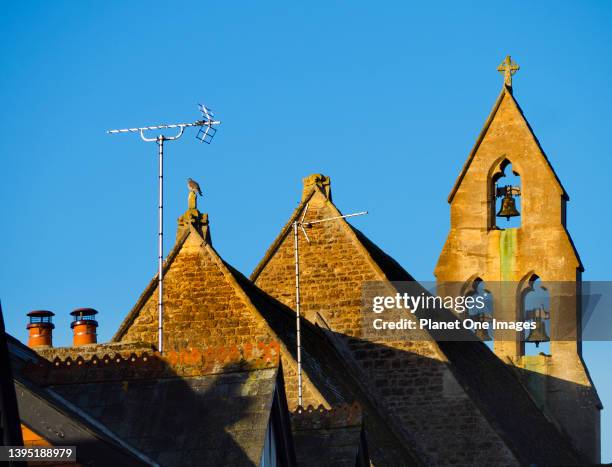 St Michael and All Angels Church is a Church of England in the west of Abingdon, adjacent to Albert Park. It has a rather unusual skeletal bell...