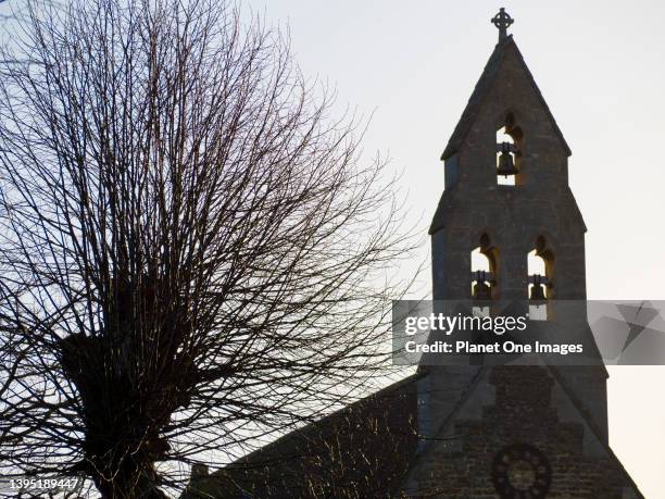 St Michael and All Angels Church is a Church of England in the west of Abingdon, adjacent to Albert Park. It has a rather unusual skeletal bell...