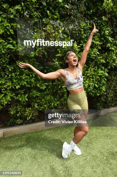 Deja Riley attends Nourish: Mind and Body for Women, presented by MyFitnessPal in celebration of Women's Health Month at Lombardi House on May 03,...