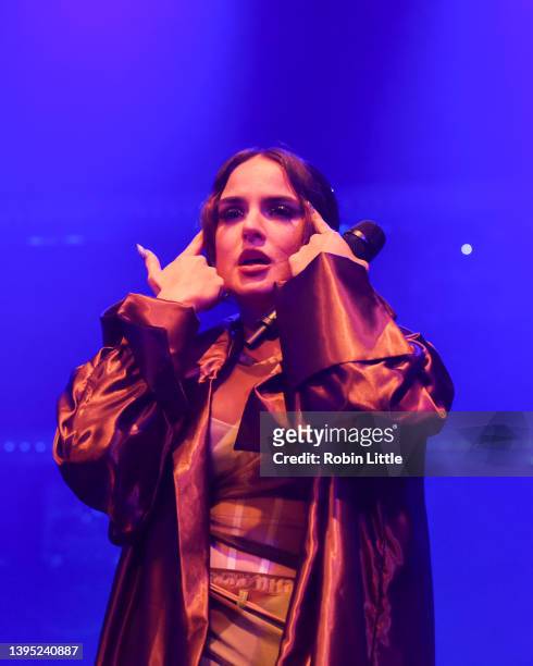 JoJo performs at The Roundhouse on May 03, 2022 in London, England.
