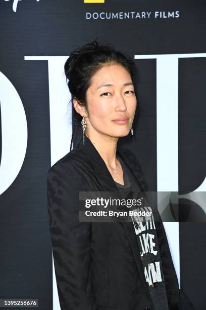 Jihae Kim attends National Geographic Documentary Films' WE FEED PEOPLE New York Premiere at SVA Theater on May 03, 2022 in New York City. We Feed...