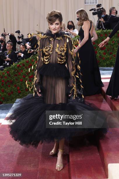 Louisa Jacobson attends "In America: An Anthology of Fashion," the 2022 Costume Institute Benefit at The Metropolitan Museum of Art on May 02, 2022...