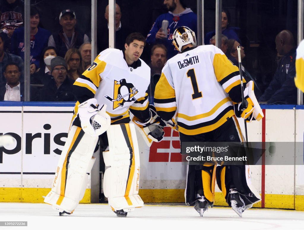 Pittsburgh Penguins v New York Rangers - Game One