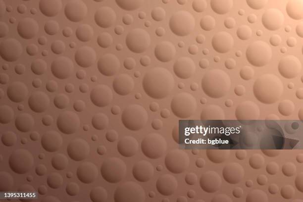 abstract brown background - geometric texture - chocolate balls stock illustrations