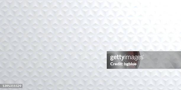 abstract bright white background - geometric texture - white 3d background stock illustrations