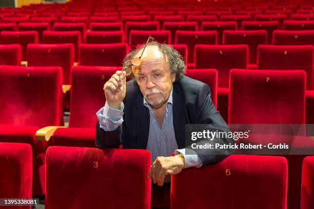 Jean-Michel Ribes, acteur, dramaturge, metteur en scène de théâtre, réalisateur, scénariste français, et directeur du théatre du Rond-Point des...