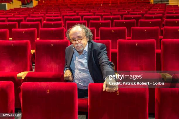 Jean-Michel Ribes, acteur, dramaturge, metteur en scène de théâtre, réalisateur, scénariste français, et directeur du théatre du Rond-Point des...