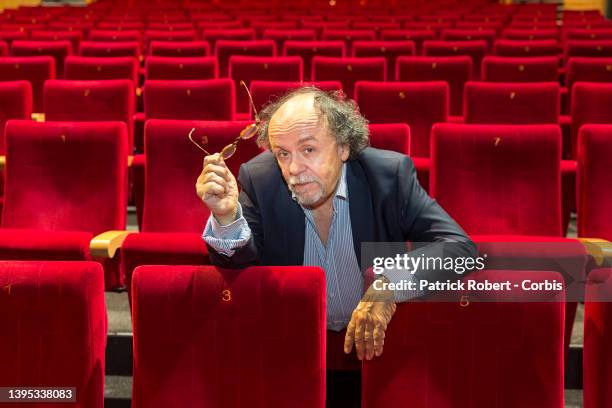 Jean-Michel Ribes, acteur, dramaturge, metteur en scène de théâtre, réalisateur, scénariste français, et directeur du théatre du Rond-Point des...