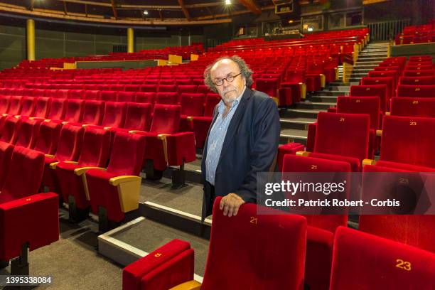 Jean-Michel Ribes, acteur, dramaturge, metteur en scène de théâtre, réalisateur, scénariste français, et directeur du théatre du Rond-Point des...