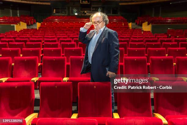 Jean-Michel Ribes, acteur, dramaturge, metteur en scène de théâtre, réalisateur, scénariste français, et directeur du théatre du Rond-Point des...